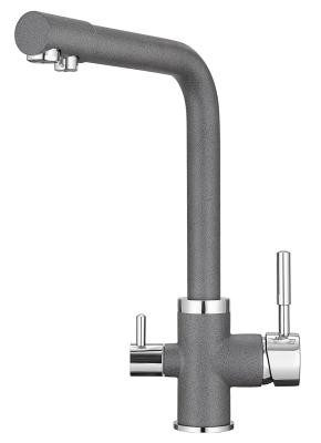 Смеситель для кухни GRANULA Графит 2015 
