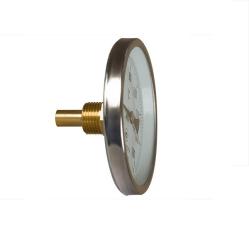 Термометр аксиальный ЭКОМЕРА БТ-1-63 63 мм погружная гильза 40 мм 0-120°С 1/2" 