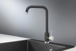 Смеситель для кухни GRANULA Черный ST-4033