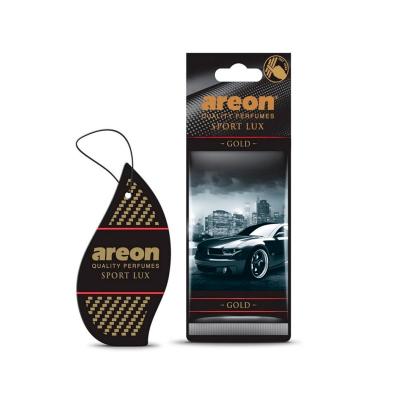 Ароматизатор подвесной AREON "LUX" Sport GOLD/704-411-3G/
