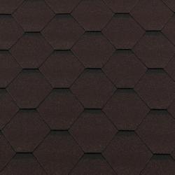 Гибкая черепица ROOFSHIELD Premium Стандарт Коричневый с оттенением