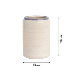 Стакан для зубной пасты FORA Amber 