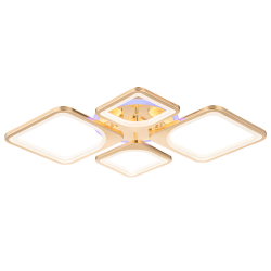 Люстра ЛАЙТ СВЕТА 3011/2+2 FGD+RGB Золото