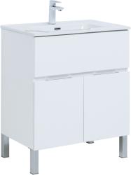 Тумба с раковиной AQUANET Алвита New 70 