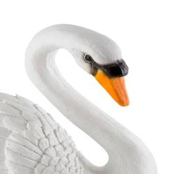 Фигурка для водоема Лебедь белый