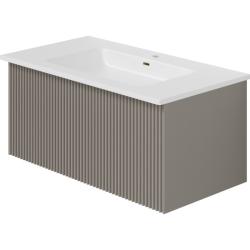 Тумба с раковиной LA FENICE Terra 80 бежевый