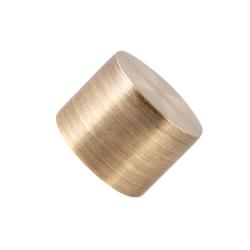 Наконечник АС МАРТ Заглушка плоская Антик