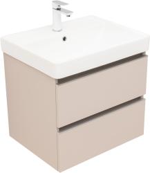 Тумба с раковиной AQUANET Вега 70 бежевый