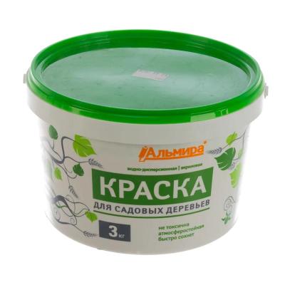 Краска для садовых деревьев 3 кг