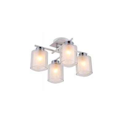 Люстра ЛАЙТ СФЕРА 74402/4 Chrоme+white Хром