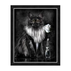 GRAF 19050 Картина совр. 70х90см "Мудрый"/рама 6/АКЦИЯ