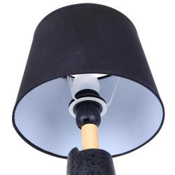 Настольная лампа ODEON Visiona 8209/1T Черный, дерево