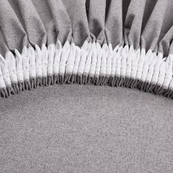 Штора LEGRAND Блэкаут сага Светло-серый 180*260 см