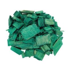 Декоративная щепа зеленый 60 л