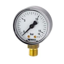 Манометр радиальный WATTS 63 мм 0-16 бар 1/4"