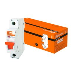 Автоматический выключатель TDM ВА47-29 1Р 20 А С 4,5 кА