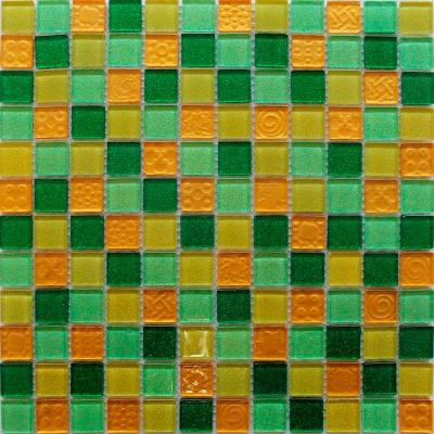 Мозаика KERAMOGRAD Зеленый 30*30 см