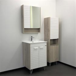 Зеркальный шкаф COMFORTY Клеон 60*80 см