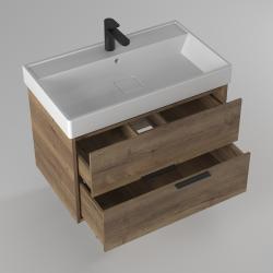 Тумба с раковиной BRIZ Теcо 80
