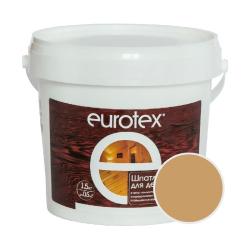 Шпатлевка EUROTEX по дереву Дуб 1,5 кг