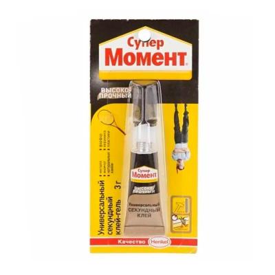 Клей МОМЕНТ высокопрочный 3 г 