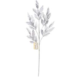 Декоративная веточка СЕРПАНТИН Симфония красок серебро 