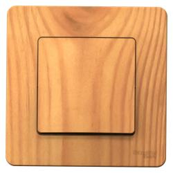 Выключатель SYSTEME ELECTRIC Blanca 1 клавиша ясень BLNVS010105