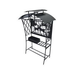 Мангал Олени в лесу 1200*700*2300 мм