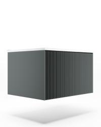 Тумба с раковиной LA FENICE Terra 60 серо-зеленый 