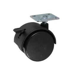 Опора колесная со стопором 50 мм