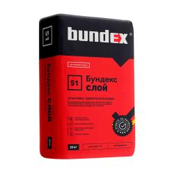 Шпатлевка BUNDEX Слой цементная серый 20 кг