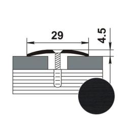 Профиль одноуровневый ЛУКА ПС 04-1 Венге 094 1,35 м