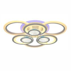 Люстра ЛАЙТ СФЕРА 5240/3+3 WT/RGB Белый