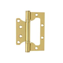 Петля накладная НОРА-М 800-4" Латунное покрытие