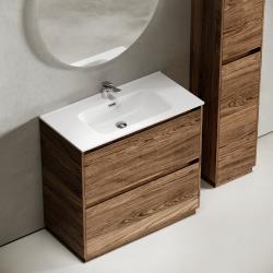 Тумба с раковиной SANCOS Libra Floor 90 дуб чарльстон 