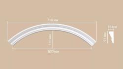 Радиус DECOMASTER 500*51*16 мм 897164-90