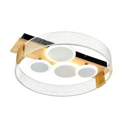 Люстра СОНЕКС Spots 7742/40L Дерево, черный