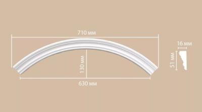 Радиус DECOMASTER 500*51*16 мм 897164-90