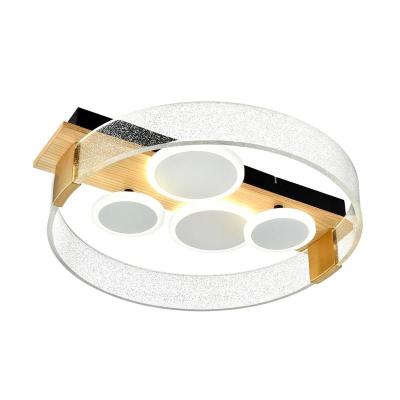 Люстра СОНЕКС Spots 7742/40L Дерево, черный