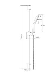 Душевой гарнитур ORANGE APG026