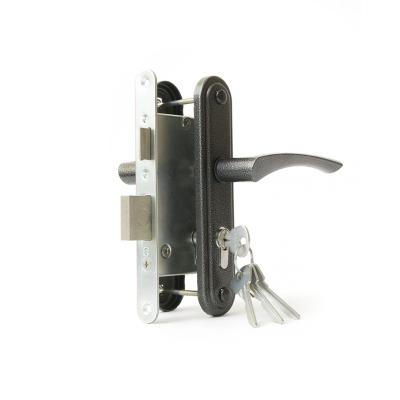 Замок врезной ЗЕНИТ ЗВ4-3.07 Серебро Замок врезной ЗЕНИТ ЗВ4-3.07 Серебро