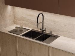 Смеситель для кухни OMOIKIRI Kanto-GM-BL 4994605