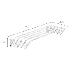 Сушилка для белья VIOLET Бриз 4 м