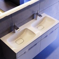 Тумба с раковиной AQWELLA Мalaga 120 крафт темный 