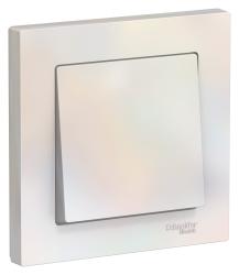 Выключатель SYSTEME ELECTRIC Atlas design 1 клавиша жемчуг ATN000412