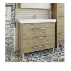 Тумба с раковиной SANFLOR Ларго 100 