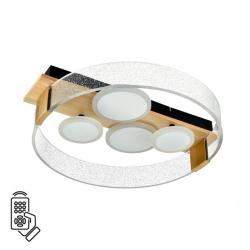 Люстра СОНЕКС Spots 7742/40L Дерево, черный