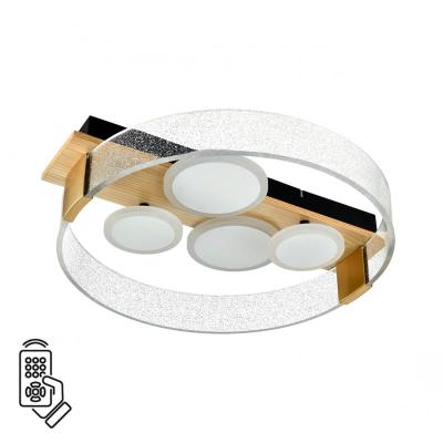 Люстра СОНЕКС Spots 7742/40L Дерево, черный