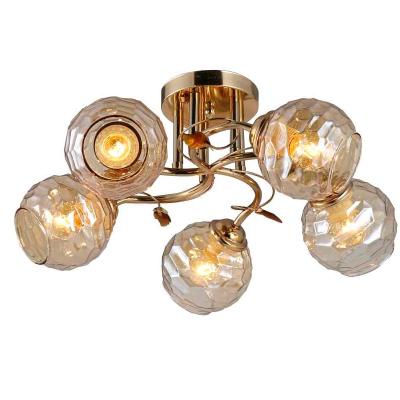 Люстра ЛАЙТ СФЕРА 06668/5 Gold Золото