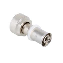 Муфта VALTEC с накидной гайкой пресс 16 мм 3/4" EK VTc.712.NE.1605